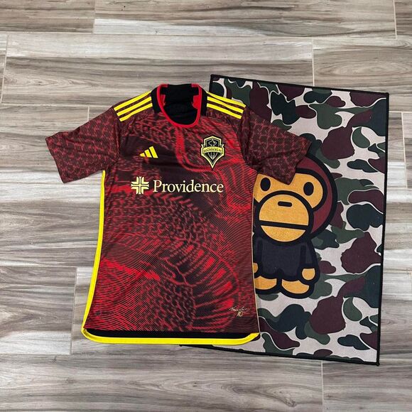 adidas Other - Seattle Sounders Adidas Away Bruce Lee Edition Soccer Jersey